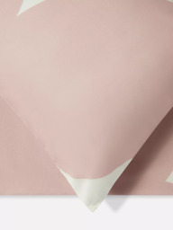Jasper Conran London 300 Cotton Thread Count Floral Leaf Print Duvet Cover , Pink - thumbnail 2