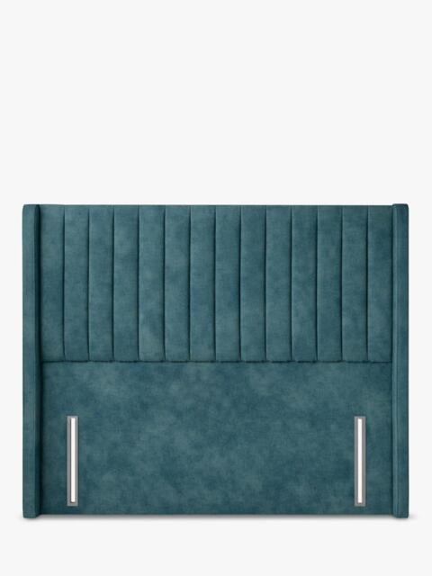 John Lewis Belgravia Winged Full Depth Upholstered Headboard, King Size