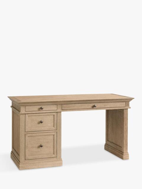 Pottery Barn Livingston Small Desk, Seadrift - image 1
