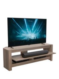 AVF Calibre Sound 120 TV Stand for TVs up to 60”, Sawn Oak - thumbnail 2