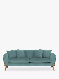 ercol for John Lewis Hexton Large 3 Seater Sofa, Vintage Ash Leg - thumbnail 3