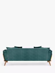 ercol for John Lewis Hexton Large 3 Seater Sofa, Vintage Ash Leg - thumbnail 4