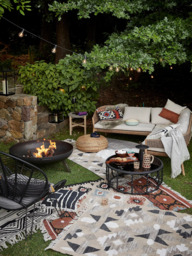 John Lewis Burford 5-Seater Woven Corner Garden Sofa, FSC-Certified (Acacia Wood), Natural - thumbnail 5