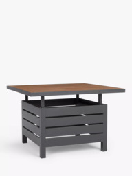 John Lewis Platform 8-Seater Corner Garden Dining/Lounge Set with Height-Adjustable Table, Green - thumbnail 6