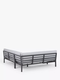 John Lewis Platform 8-Seater Corner Garden Dining/Lounge Set with Height-Adjustable Table, Green - thumbnail 4