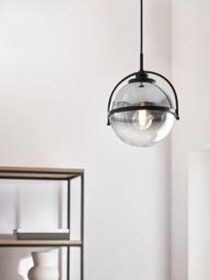 John Lewis Contour Pendant Ceiling Light, Smoke - thumbnail 2