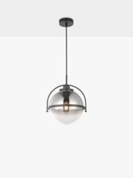 John Lewis Contour Pendant Ceiling Light, Smoke - thumbnail 1