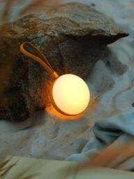 Nordlux Bring To-Go Portable Rechargeable Outdoor Table Lamp, Yellow - thumbnail 4
