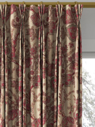 GP & J Baker Jewel Indienne Made to Measure Curtains or Roman Blind, Red/Blue - thumbnail 6
