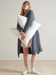 Bedfolk Feather & Down Square Pillow, Medium
