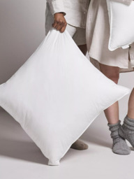 Bedfolk Feather & Down Square Pillow, Medium - thumbnail 5