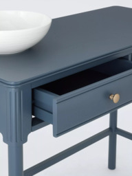 John Lewis Pillar Dressing Table, Blue - thumbnail 3