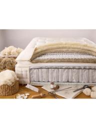 John Lewis British Natural Collection Farndale Lambswool Pillowtop 16500 Pocket Spring Mattress, Single - thumbnail 2