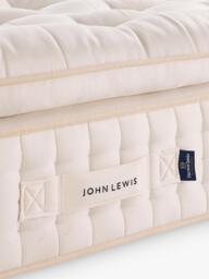 John Lewis British Natural Collection Farndale Lambswool Pillowtop 16500 Pocket Spring Mattress, Single - thumbnail 6