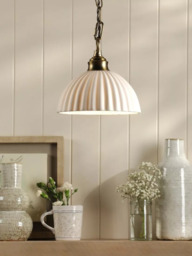 Laura Ashley Durford Pendant Ceiling Light, Metallic Bronze - thumbnail 2