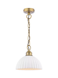 Laura Ashley Durford Pendant Ceiling Light, Metallic Bronze - thumbnail 5