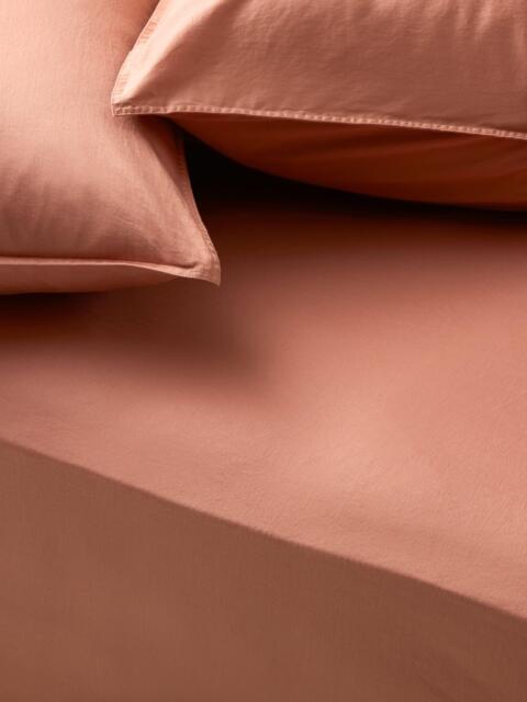 John Lewis Washed Organic Cotton Deep Fitted Sheet - image 1