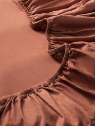 John Lewis Washed Organic Cotton Deep Fitted Sheet - thumbnail 3