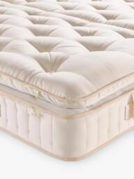 John Lewis British Natural Collection Swaledale Pillowtop 6250 Zip Link Mattress, Regular Tension, Super King Size - thumbnail 5