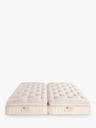 John Lewis British Natural Collection Swaledale Pillowtop 6250 Zip Link Mattress, Regular Tension, Super King Size - thumbnail 4