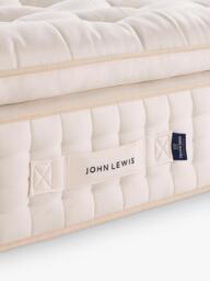 John Lewis British Natural Collection Farndale Lambswool Pillowtop 16500 Pocket Spring Mattress, Double - thumbnail 6