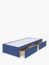 John Lewis Non-Sprung Upholstered 2 Drawer Divan Base, Single - thumbnail 2