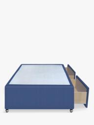 John Lewis Non-Sprung Upholstered 2 Drawer Divan Base, Single - thumbnail 4