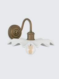 John Lewis Holm Wall Light, Tarnished Brass - thumbnail 3