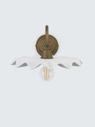 John Lewis Holm Wall Light, Tarnished Brass - thumbnail 2