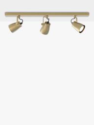 Astro Juno 3 Spotlight Ceiling Bar, Metallic Brass - thumbnail 3