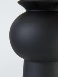 John Lewis Adila Ceramic Table Lamp, Black - thumbnail 5