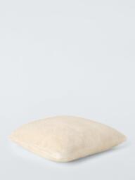 John Lewis Luxury Faux Fur Plain Cushion - thumbnail 2