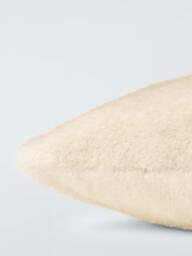 John Lewis Luxury Faux Fur Plain Cushion - thumbnail 3