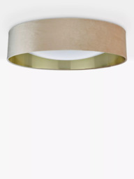 Där Nysa Velvet Flush Ceiling Light, Large - thumbnail 2