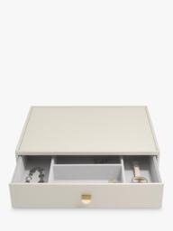 Stackers Supersize Glass Lid 3 Drawer Jewellery Box - thumbnail 6