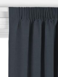 John Lewis Linen Look Made to Measure Curtains or Roman Blind, Denim - thumbnail 3