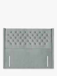 John Lewis Margot Winged Full Depth Upholstered Headboard, King Size - thumbnail 1
