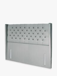 John Lewis Margot Winged Full Depth Upholstered Headboard, King Size - thumbnail 2
