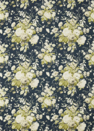 Sanderson Stapleton Park Made to Measure Curtains or Roman Blind, Navy/Olive - thumbnail 1
