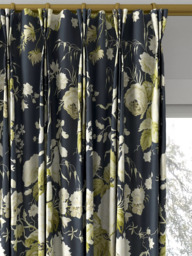 Sanderson Stapleton Park Made to Measure Curtains or Roman Blind, Navy/Olive - thumbnail 6