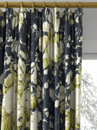 Sanderson Stapleton Park Made to Measure Curtains or Roman Blind, Navy/Olive - thumbnail 2