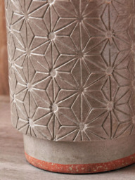 Pacific Sidra Ceramic Table Lamp, Grey - thumbnail 6