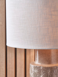 Pacific Sidra Ceramic Table Lamp, Grey - thumbnail 5