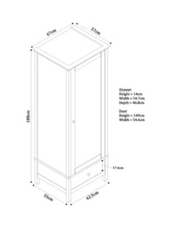 John Lewis Wilton Single Wardrobe - thumbnail 5