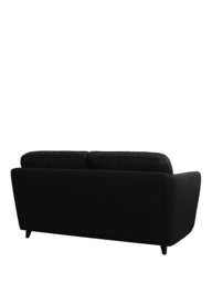 John Lewis Arlo Medium 2 Seater Leather Sofa Bed, Dark Leg - thumbnail 4