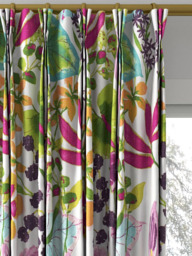 Harlequin Nalina Made to Measure Curtains or Roman Blind, Flamingo/Papaya/Loganberry - thumbnail 6