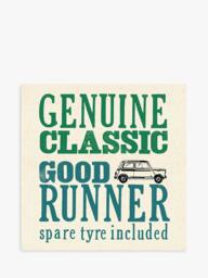 Woodmansterne Genuine Classic Good Runner Blank Greeting Card