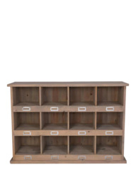 Garden Trading Chedworth Wood 12 Shoe Locker Rack