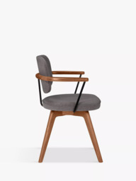 John Lewis Soren Office Chair, Ivory/Natural - thumbnail 2