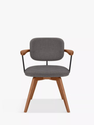 John Lewis Soren Office Chair, Ivory/Natural - thumbnail 6